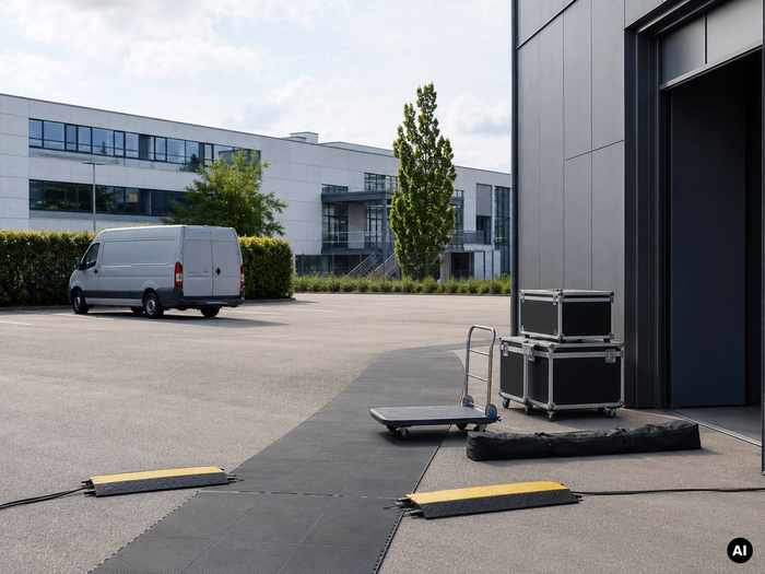 Filmproduktionsorte in München mit Parkmöglichkeiten für große Filmteams?
