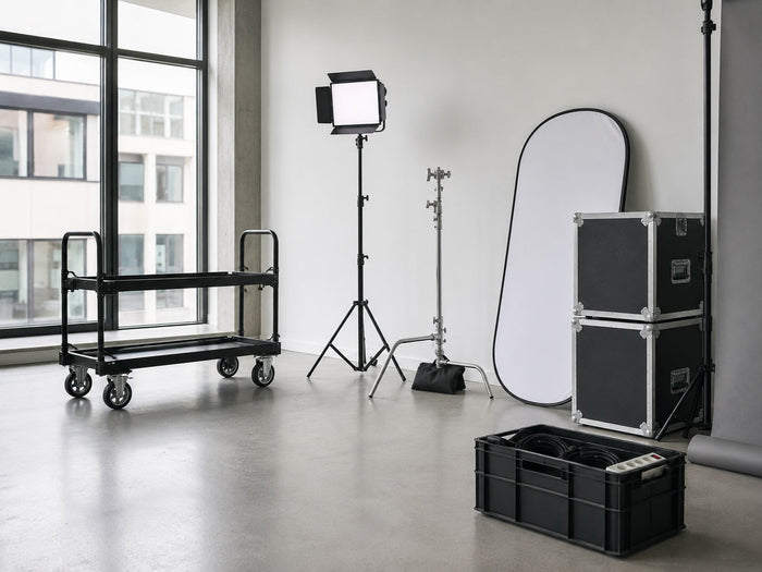 Filmproduktionsorte in Düsseldorf, die auch Equipment-Verleih anbieten?