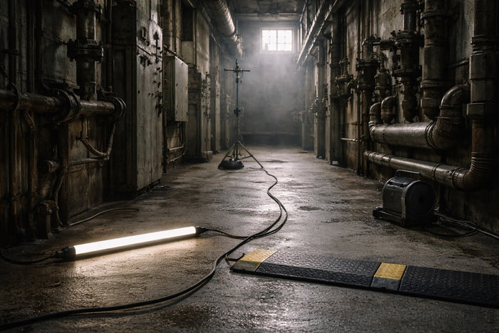 Welche Firmen vermieten Industrie- und Fabrikgebäude als Filmkulisse?